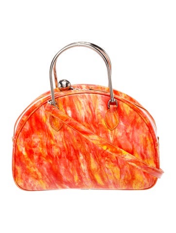 Leather Top Handle Bag