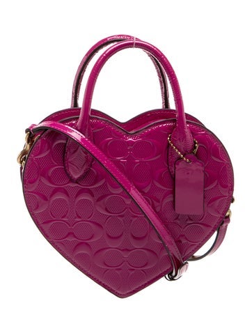 Leather Heart Bag