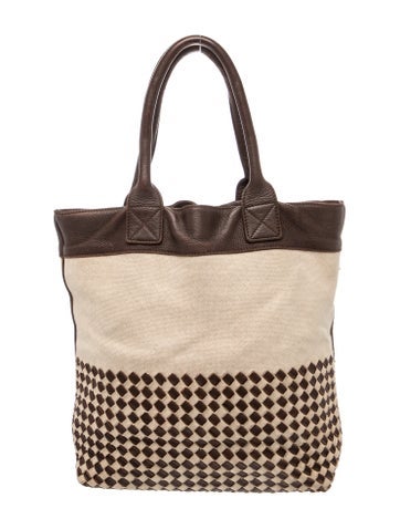 Intrecciato houndstooth Vertical