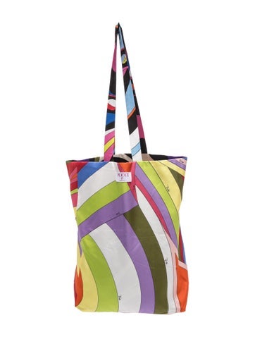 Emilio Pucci Silk Tote