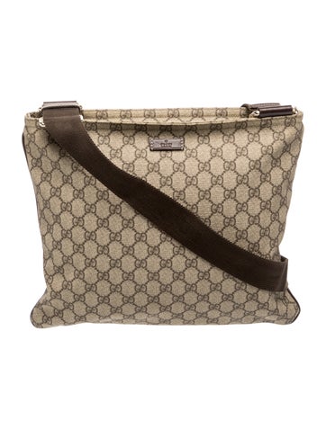 GG Supreme Shoulder Bag Large