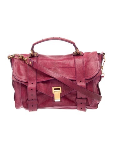 Leather Top Handle Bag