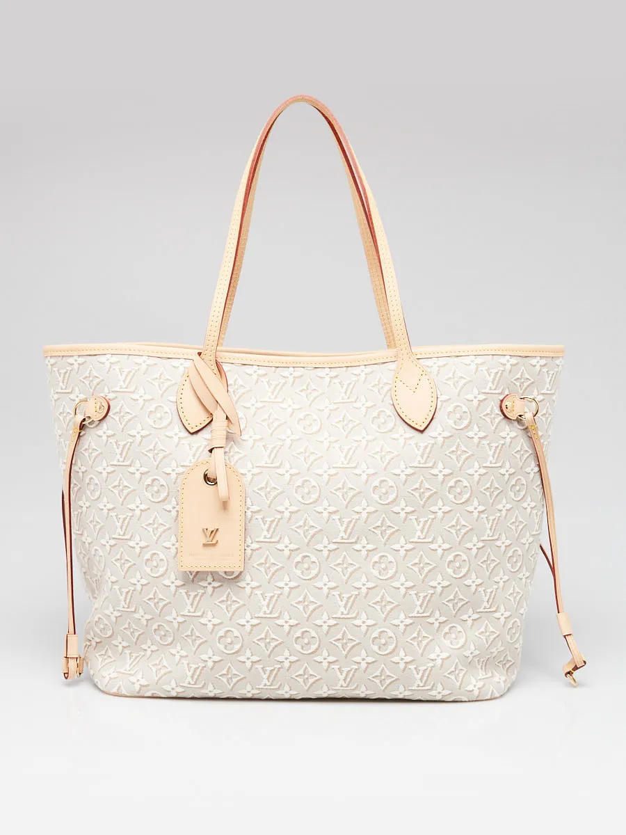Louis Vuitton Peuplier Monogram Embleme Jacquard Canvas Neverfull MM NM Bag