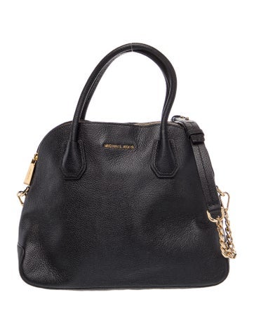 Leather Top Handle Bag
