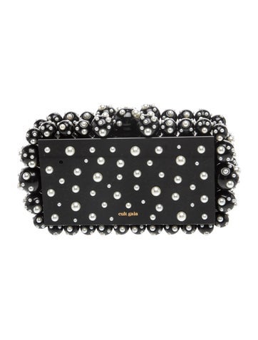 Faux Pearl Evening Bag