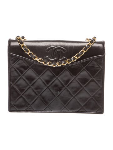 Quilted Lambskin CC Flap Bag