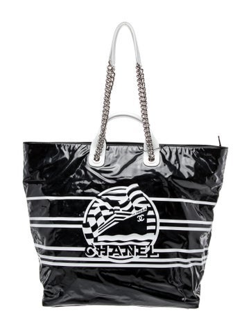 Vinyl Large La Pausa Bay Shopping Bag