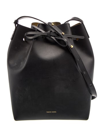Leather Bucket Bag
