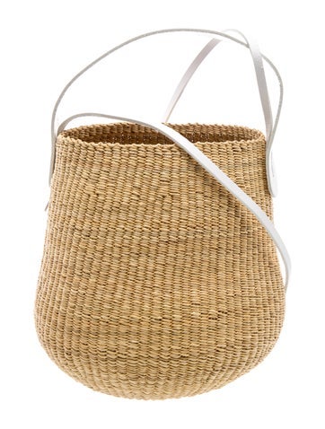Muun Straw Bucket Bag