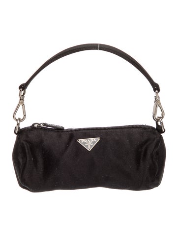 Enameled Metal Triangle Top Handle Bag