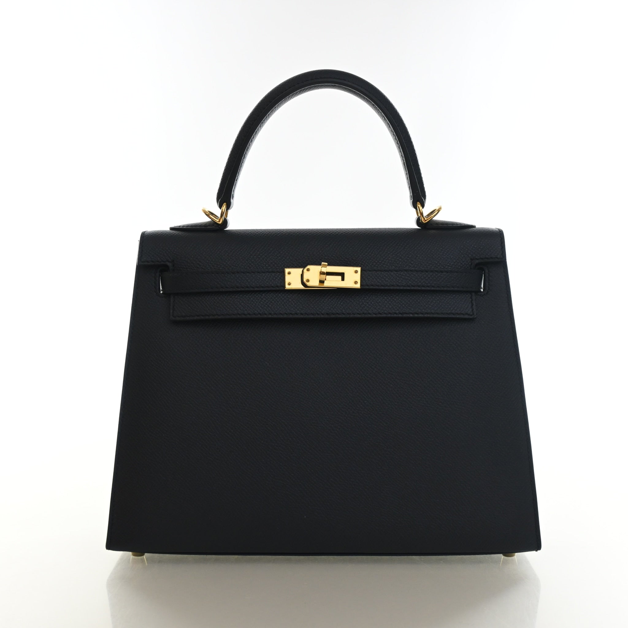 Hermes Bleu Indigo Epsom Sellier Kelly 25