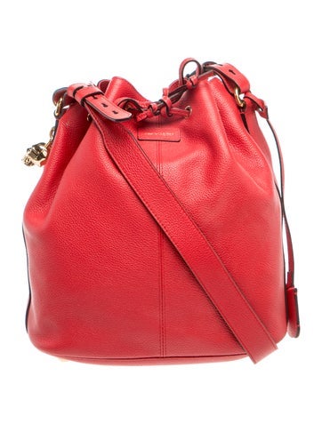 Leather Bucket Bag