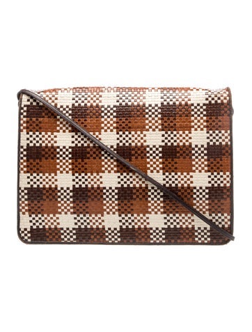 Judith Leiber Straw Clutch Vintage