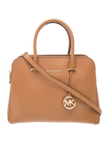 Leather Top Handle Bag