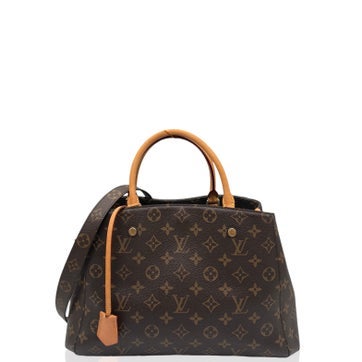 Taurillon Leather Montaigne Mm Brown