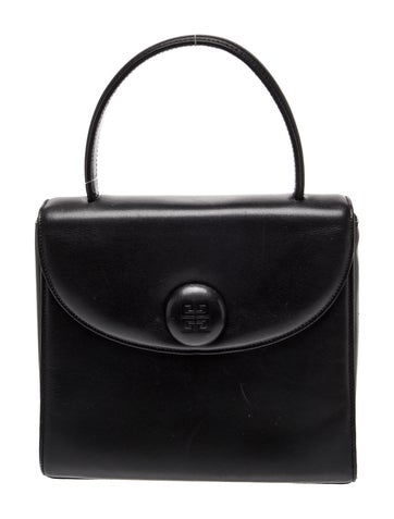 Leather Top Handle Bag