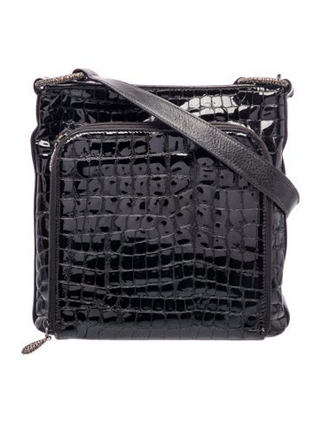 Patent Leather Shoulder Bag