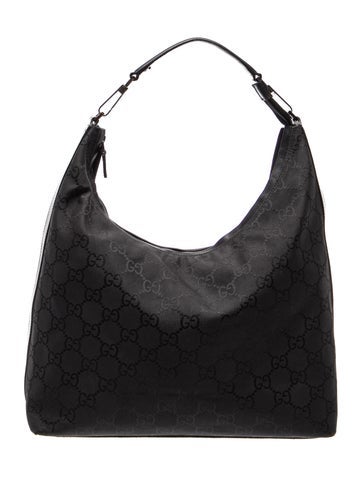 GG Nylon Shoulder Bag Vintage