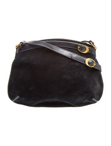 Suede Shoulder Bag Vintage