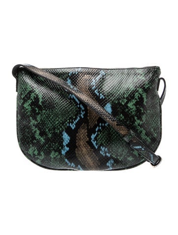A.P.C. Embossed Leather Crossbody Bag