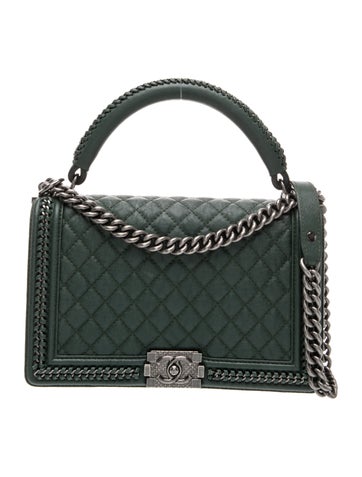 Medium Top Handle Boy Bag