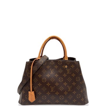 Taurillon Leather Montaigne Mm Brown