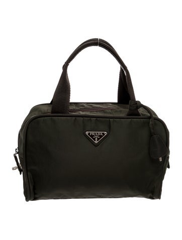 Tessuto Nylon Top Handle Bag Vintage