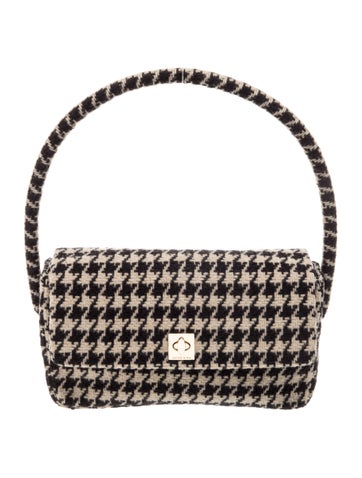 Anine Bing Tweed Shoulder Bag
