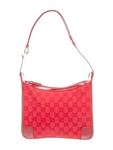 GG Canvas Shoulder Bag Vintage