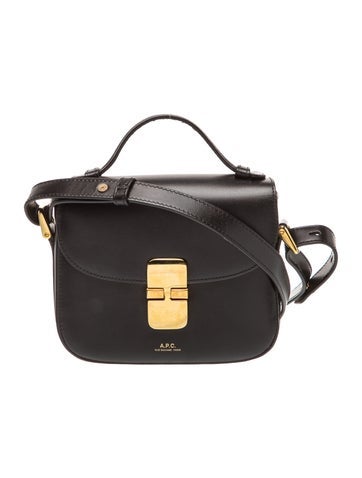 A.P.C. Leather Crossbody Bag
