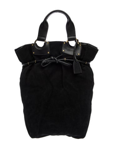 Suede Bucket Bag