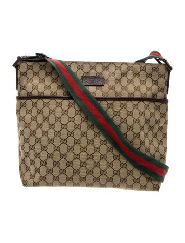 GG Canvas Messenger Bag