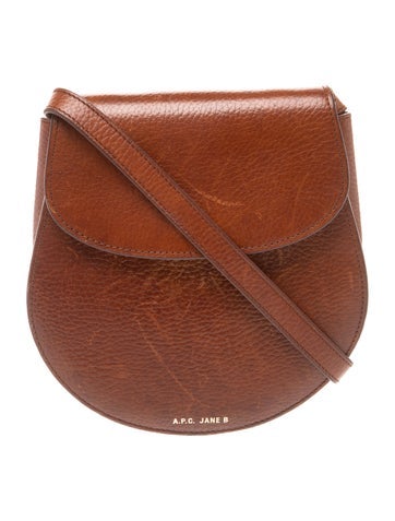 A.P.C. Leather Crossbody Bag