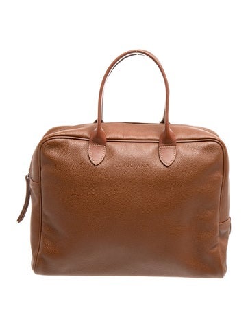 Leather Top Handle Bag