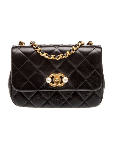 Mini Pearl Side Flap Bag
