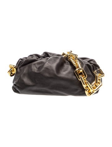 Leather Chain Pouch