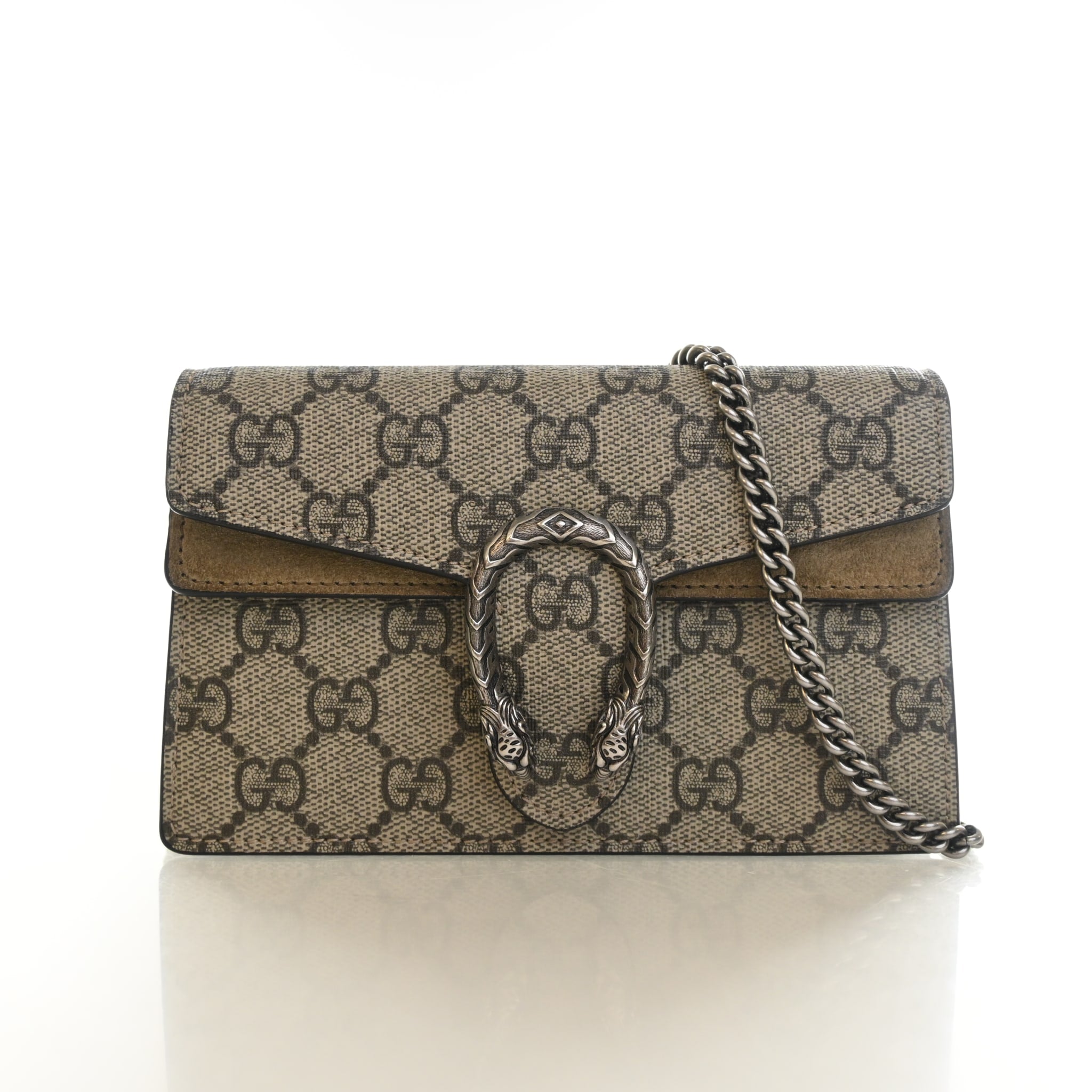 Gucci Super Mini GG Supreme Dionysus Shoulder Bag