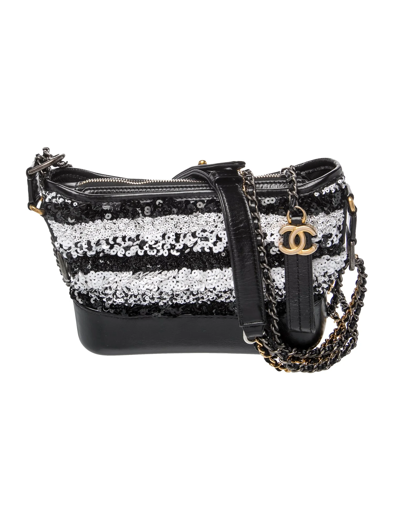 Small Sequin Gabrielle Hobo