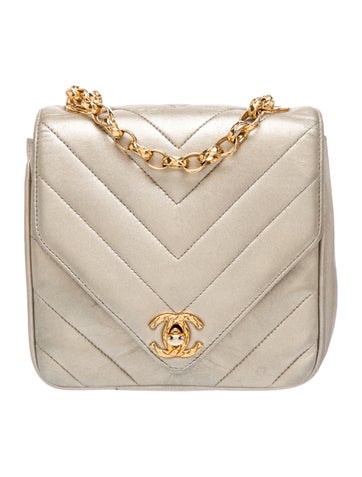 Chevron Flap Bag