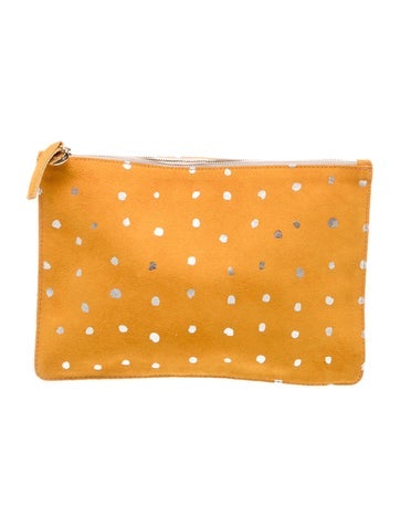 Suede Clutch
