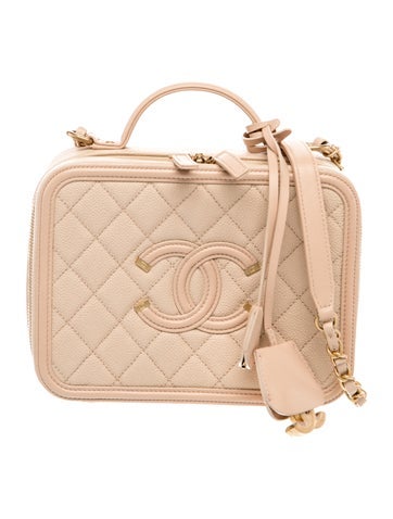 Small CC Filigree Vanity Case