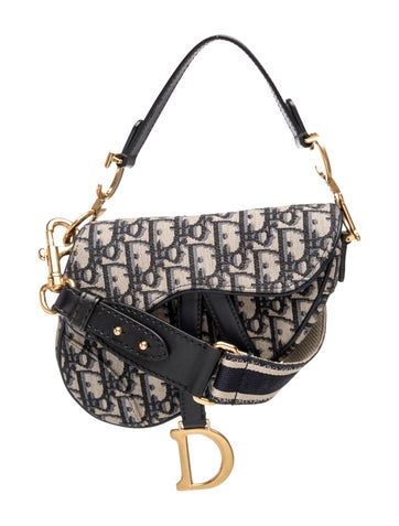 Oblique Jacquard Oblique Saddle Mini