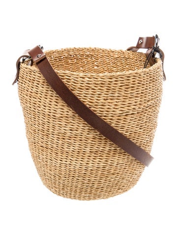 Muun Raffia Bucket Bag w/ Tags