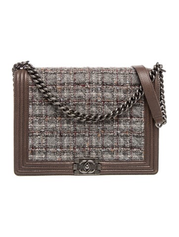 Paris-Edinburgh XL Tweed Boy Bag