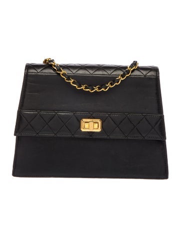 Trapezoid Flap Bag