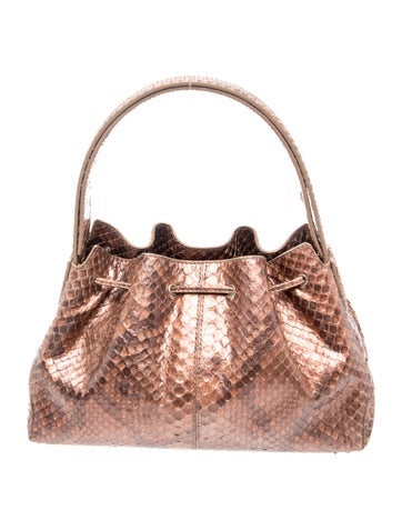Python Top Handle Bag