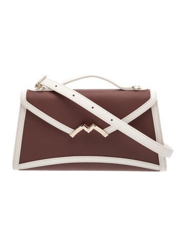 Moynat Leather Top Handle Bag