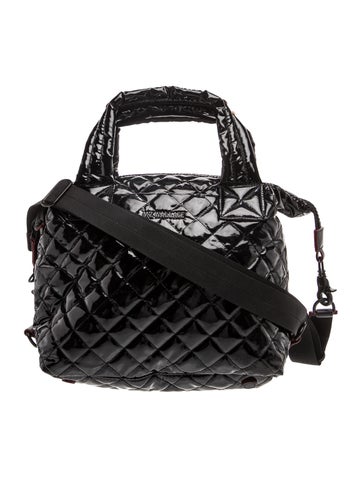 Patent Leather Top Handle Bag