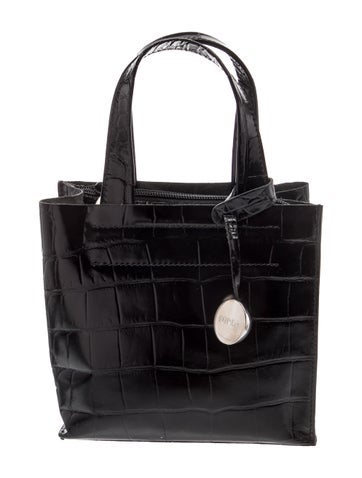 Leather Top Handle Bag w/ Tags