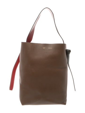 Leather Twisted Cabas Small